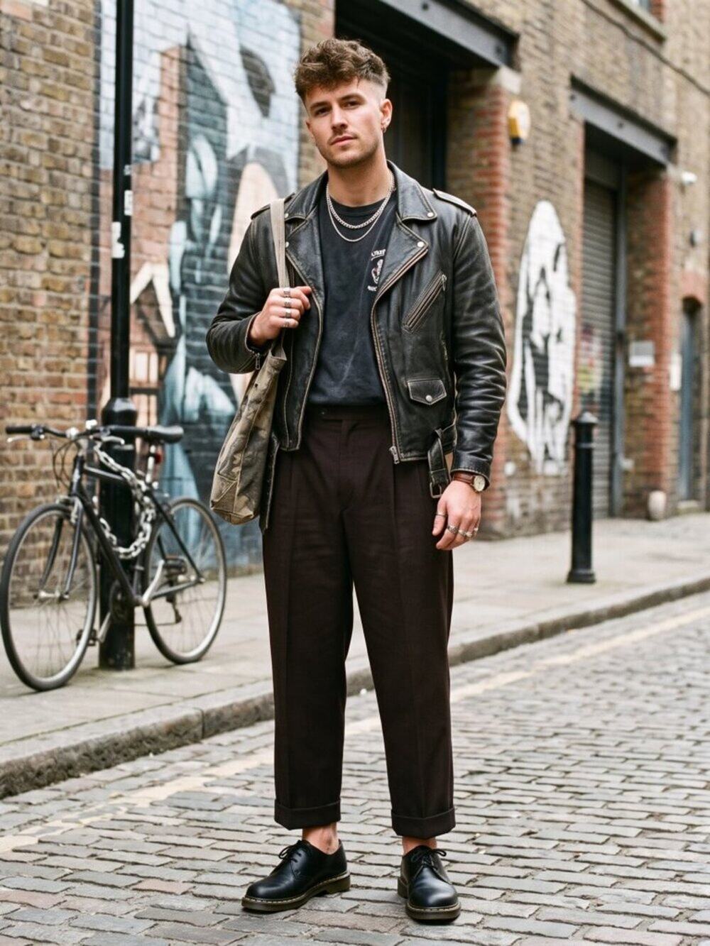 Men’s Burberry London, dark brown dress pants size 34